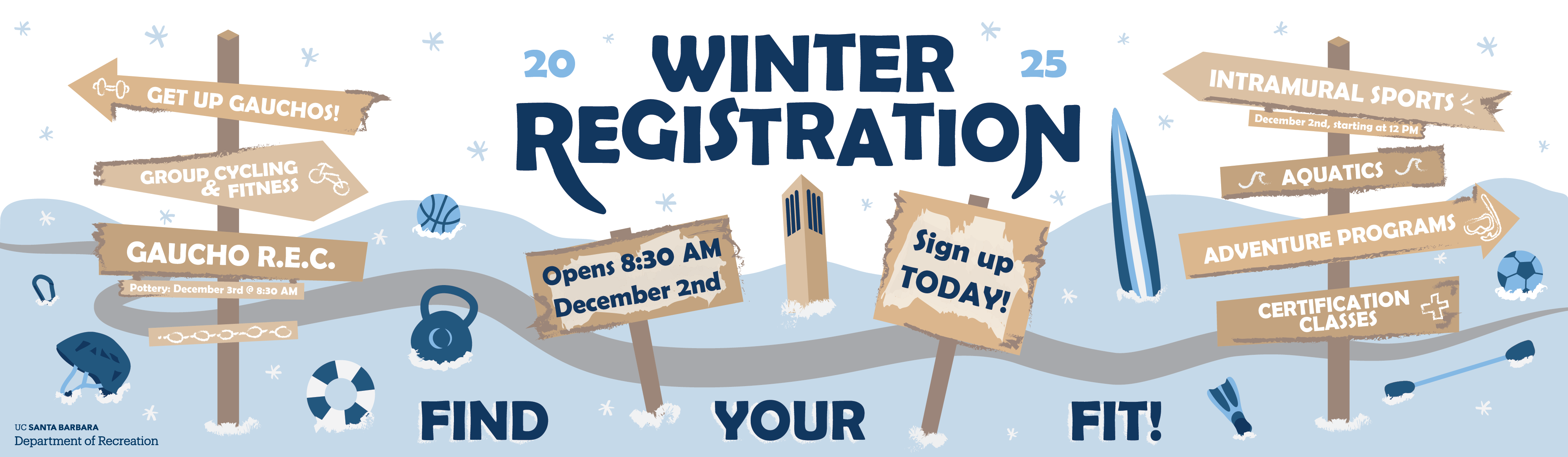 Winter 2025 Registration