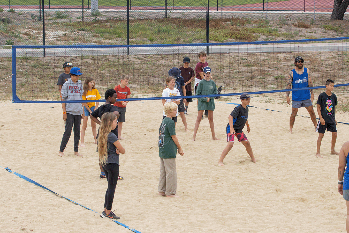 Sand Volleyball Court